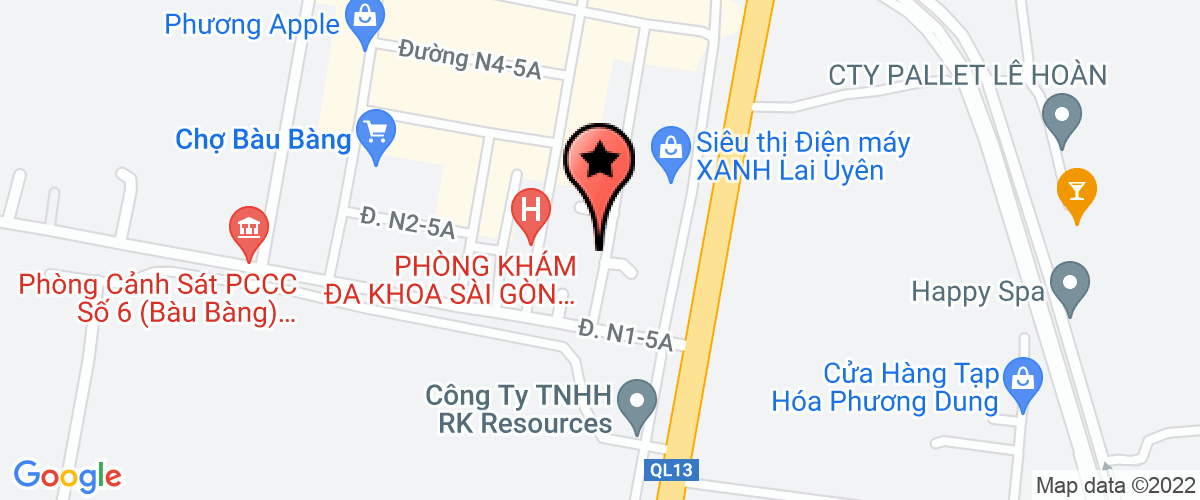 Bản đồ đến địa chỉ Công Ty TNHH Sản Xuất Thương Mại Mỹ Thuận.