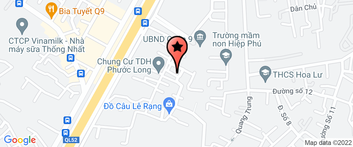 Bản đồ đến địa chỉ Chi Nhánh Công Ty TNHH Thực Phẩm Thái Sơn - Kho Chứa Hàng Số 2
