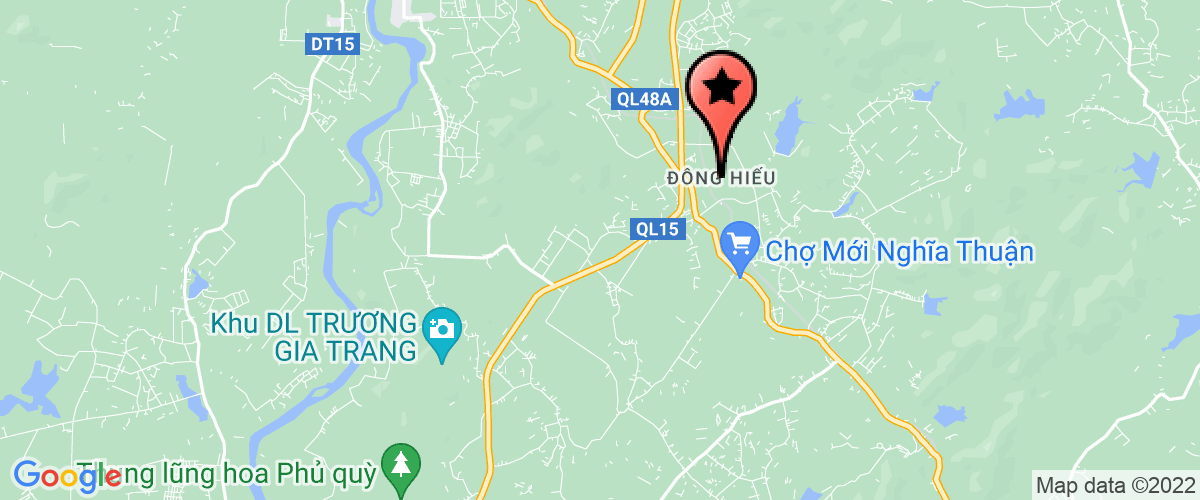 Bản đồ đến địa chỉ Chi Nhánh Công Ty TNHH 1 Thành Viên Sản Xuất Hàng Xuất Khẩu A - N - T Tại Nghệ An