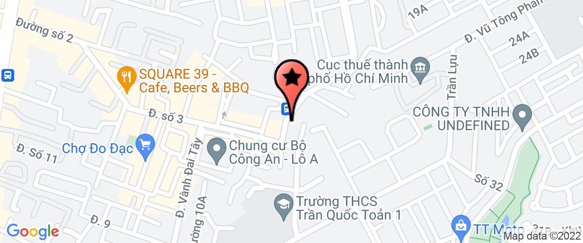 Bản đồ đến địa chỉ Công Ty TNHH TM - DV - Đt Thiết Kế Xây Dựng Phú Thịnh