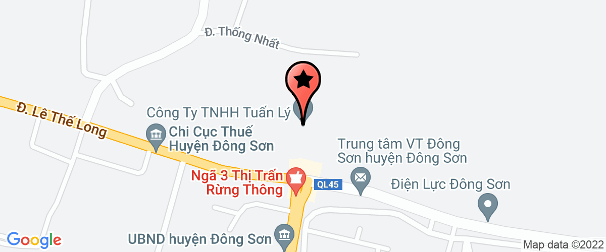 Bản đồ đến địa chỉ Phòng Văn Hoá Thông Tin Huyện Đông Sơn