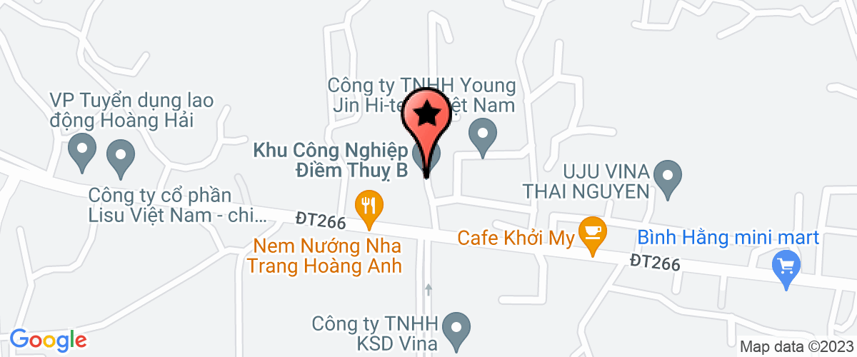 Bản đồ đến địa chỉ Công ty TNHH Chung-Sol Coschem Việt Nam