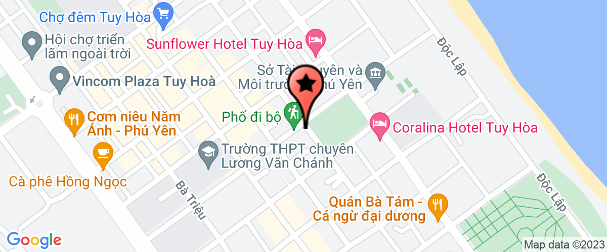 Bản đồ đến địa chỉ Chi Nhánh Công Ty Cổ Phần Sun Taxi Tại Phú Yên
