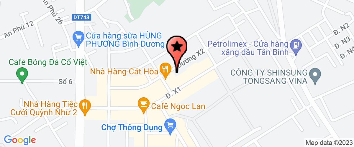 Bản đồ đến địa chỉ Công Ty TNHH Thương Mại Dịch Vụ Tiền Lợi Thắng