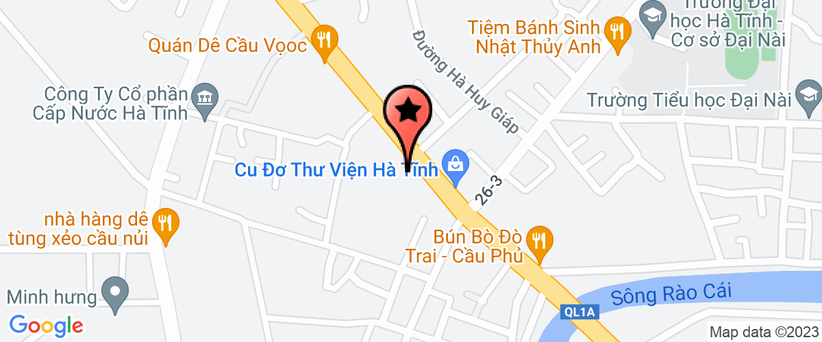 Bản đồ đến địa chỉ Công Ty TNHH Quản Lý Hồ Sơ Điện Tử Hà Tĩnh