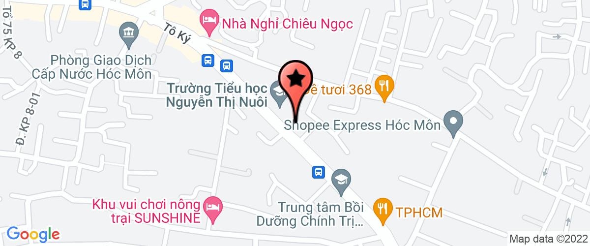 Bản đồ đến địa chỉ Chi Nhánh Công Ty TNHH Một Thành Viên Dịch Vụ Bảo Vệ Sài Gòn Long Hải
