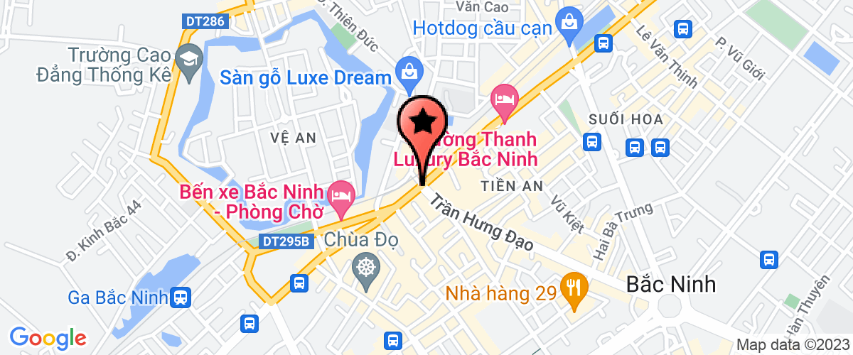 Bản đồ đến địa chỉ Công Ty Cổ Phần Bán Lẻ Kỹ Thuật Số Fpt - Chi Nhánh Bắc Ninh