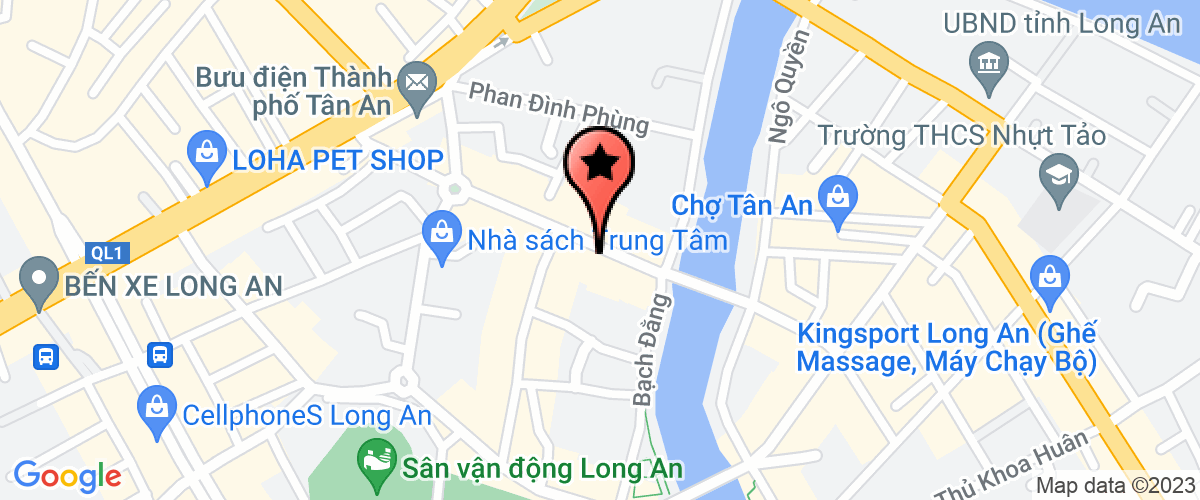 Bản đồ đến địa chỉ Chi Nhánh Công Ty TNHH Tư Vấn Và Định Giá Châu Thành - Long An