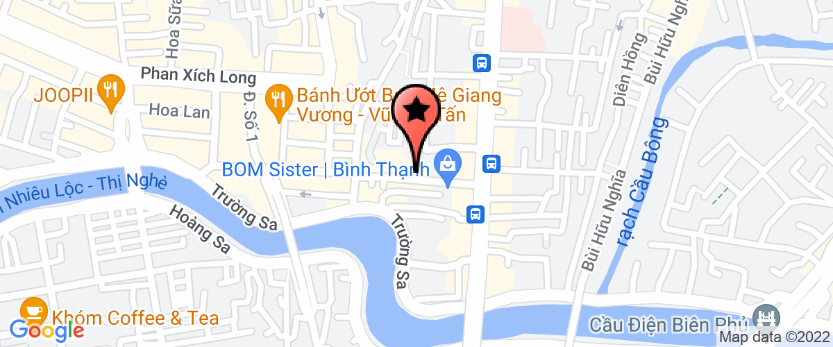 Bản đồ đến địa chỉ Công Ty TNHH Thương Mại Hào Quang Vina