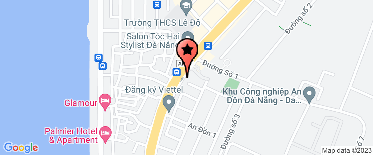 Bản đồ đến địa chỉ Chi nhánh Công ty TNHH Kiểm toán AVN Việt Nam tại Đà Nẵng