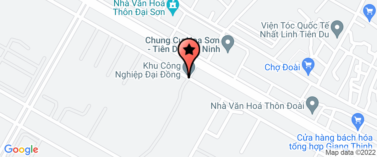 Bản đồ đến địa chỉ Công ty TNHH một thành viên sơn bột Đông Tai Việt Nam (N/hộ)