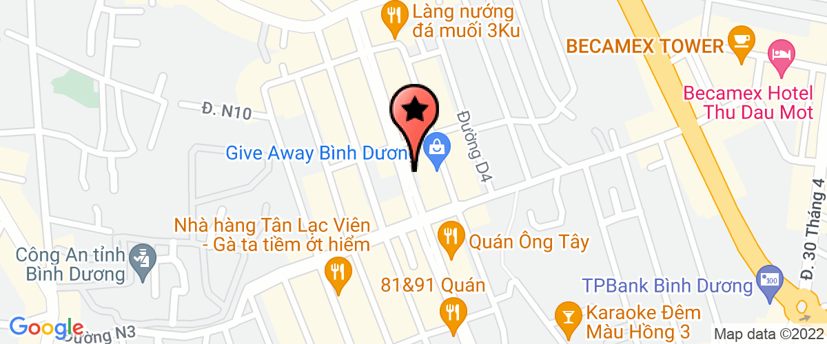 Bản đồ đến địa chỉ Công Ty TNHH Một Thành Viên Thương Mại Dịch Vụ Thiên Phú Phát Lộc