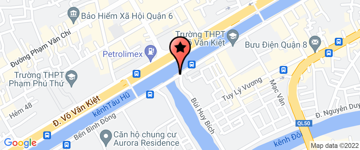 Bản đồ đến địa chỉ Công Ty TNHH Dịch Vụ Xăng Dầu Trung Minh Phát