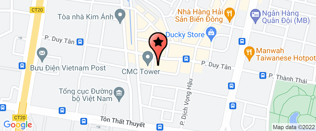 Bản đồ đến địa chỉ Công Ty TNHH Sunouchi Việt Nam