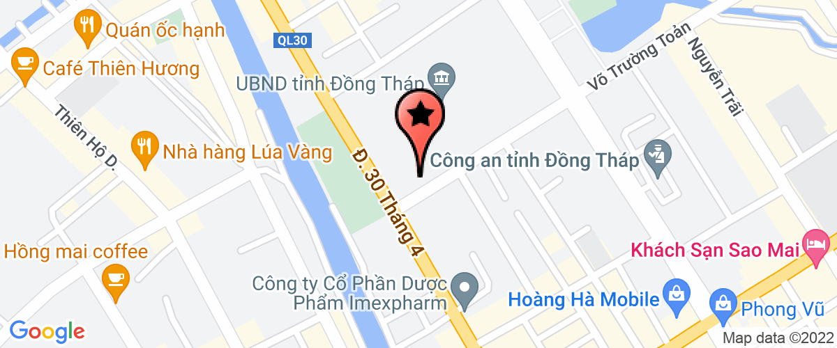 Bản đồ đến địa chỉ Thanh Tra tỉnh Đồng Tháp