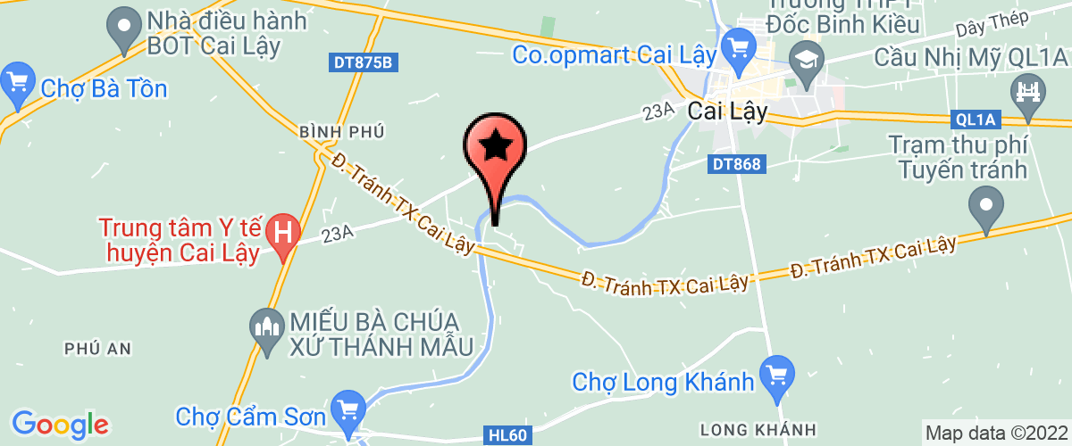 Bản đồ đến địa chỉ Trường Tiểu Học Tam Bình 2
