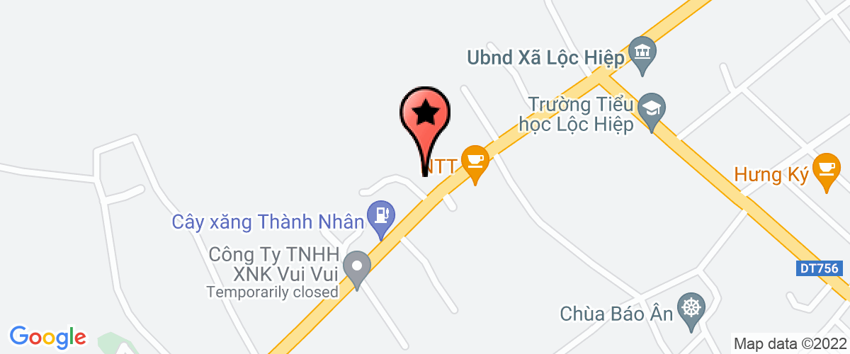 Bản đồ đến địa chỉ Công Ty TNHH Một Thành Viên Xăng Dầu Hùng Lệ