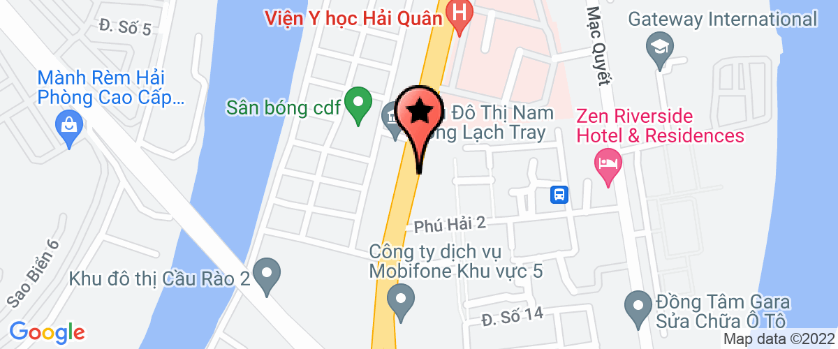 Bản đồ đến địa chỉ Công Ty TNHH Chống Sét Hải Phòng