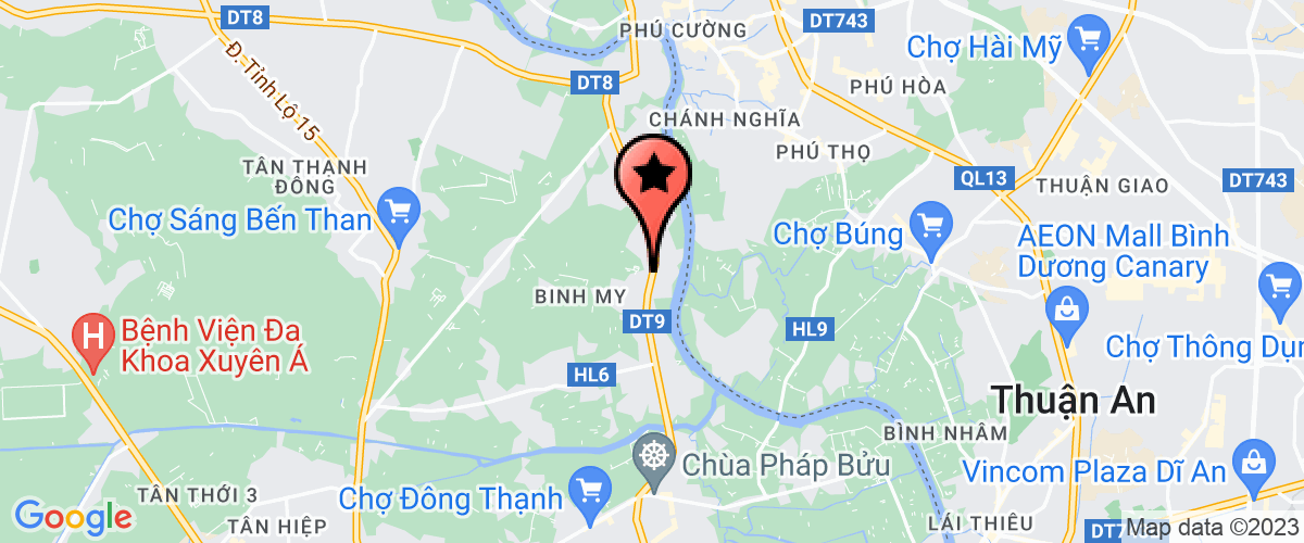 Bản đồ đến địa chỉ Công Ty TNHH Sản Xuất Thương Mại Dịch Vụ Sơn Sơn Hà