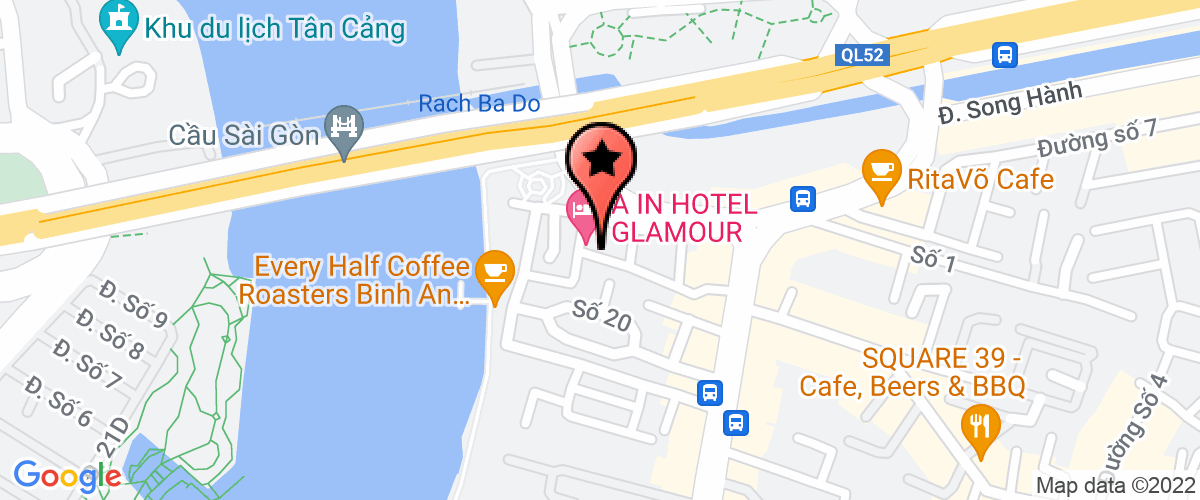 Bản đồ đến địa chỉ Công Ty TNHH Dịch Vụ Du Lịch Khách Sạn Hoàng Vy