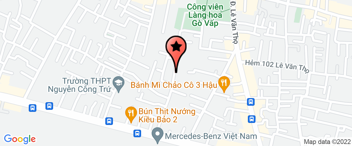 Bản đồ đến địa chỉ Công Ty TNHH Nệm Abc Pro