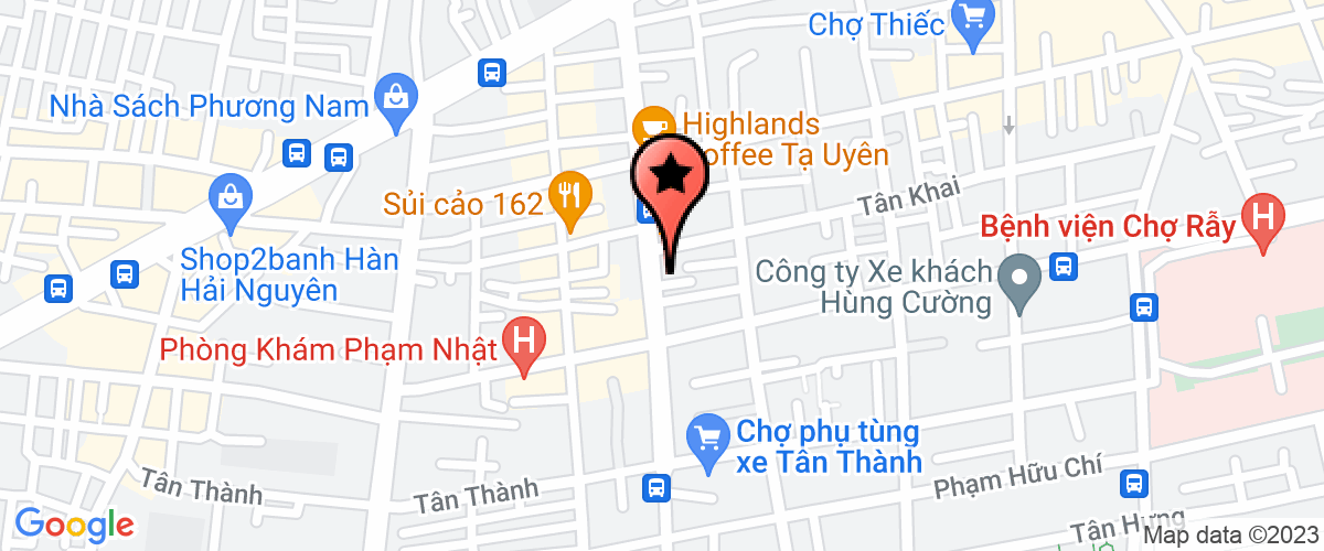 Bản đồ đến địa chỉ Công Ty TNHH Thương Mại Dịch Vụ Cách Nhiệt Hùng Điệp