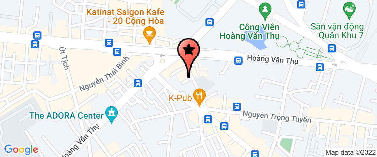 Bản đồ đến địa chỉ Công Ty TNHH Lưu Trú Sài Gòn