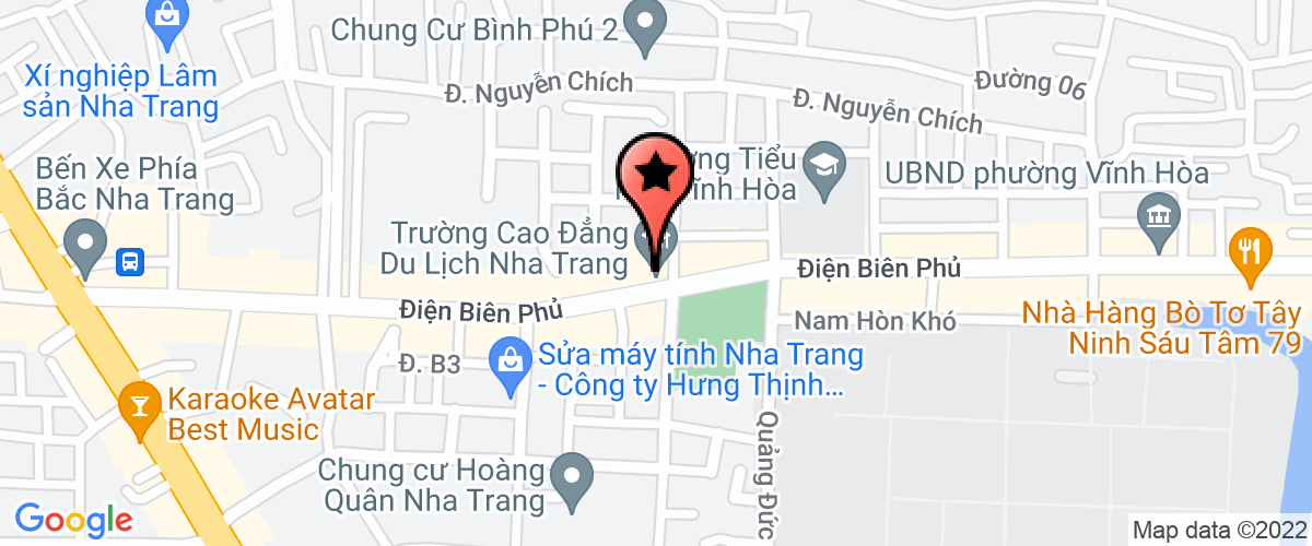 Bản đồ đến địa chỉ Doanh Nghiệp Tư Nhân Giặt Là Xanh Nha Trang