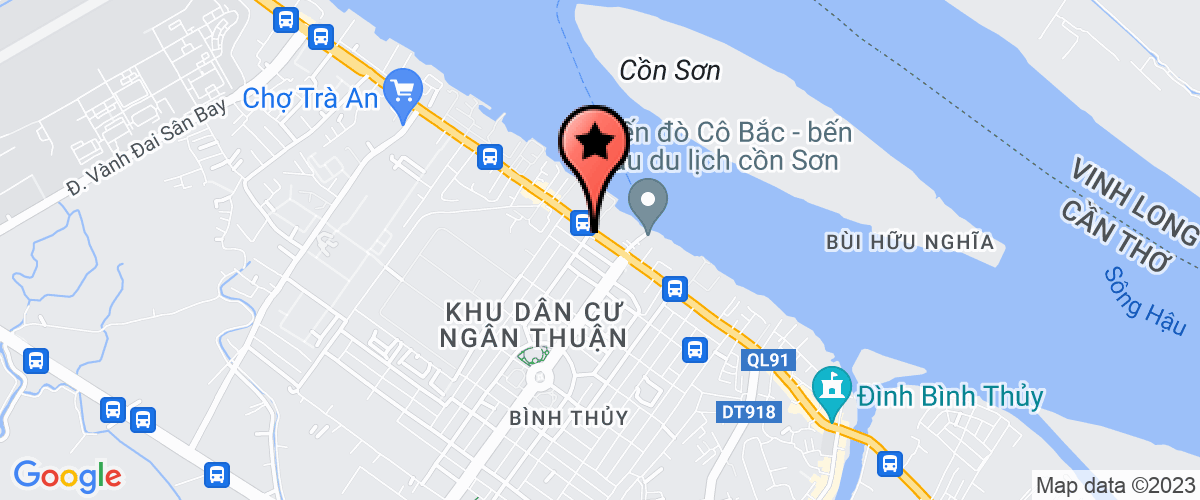 Bản đồ đến địa chỉ Chi nhánh miền Tây-Cty CP đầu tư và kinh doanh thép Nhân Luật