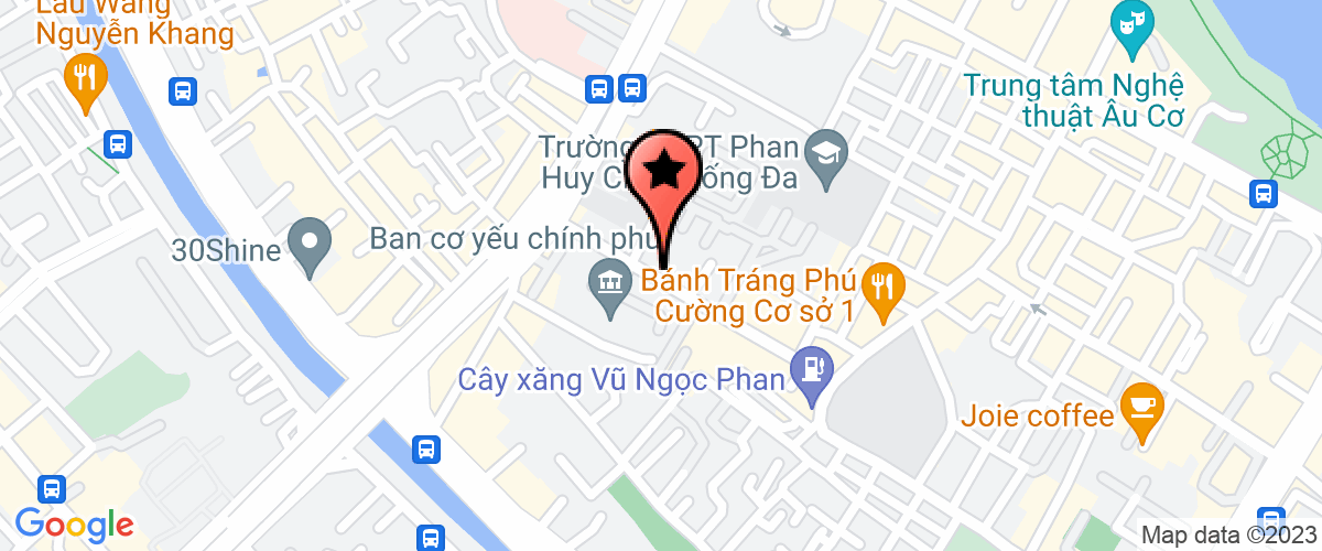Bản đồ đến địa chỉ Công ty cổ phần tư vấn ABB Việt Nam