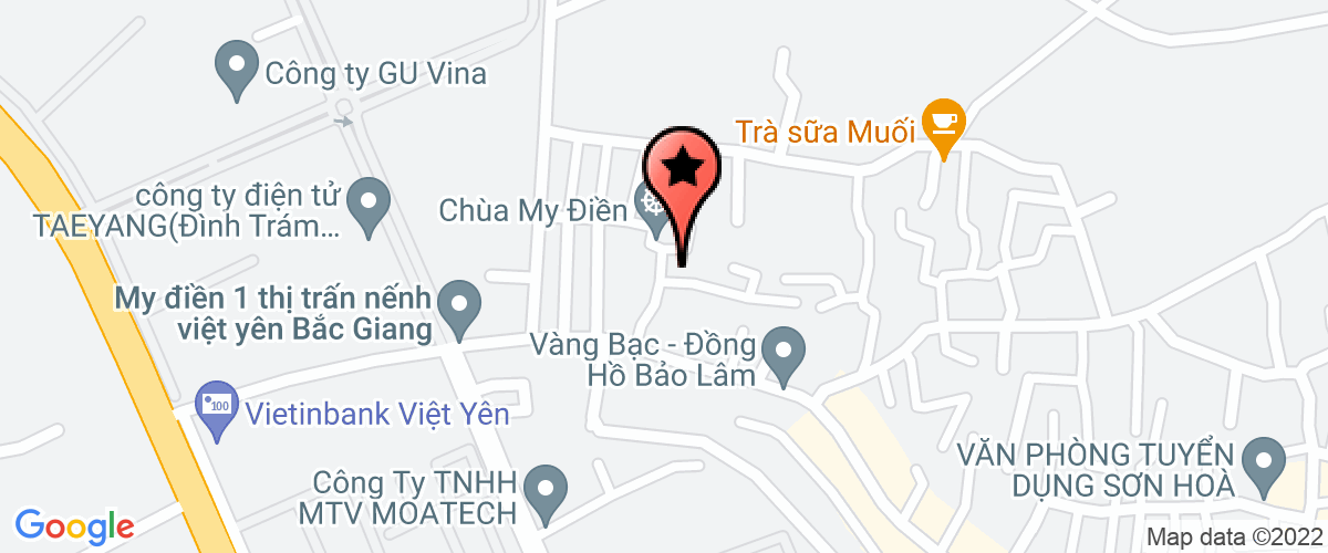 Bản đồ đến địa chỉ Công Ty TNHH Thương Mại Và Phát Triển Công Nghệ Vhtech Vina