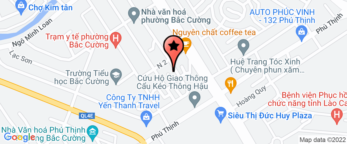 Bản đồ đến địa chỉ Công Ty TNHH MTV Tư Vấn Hợp Thịnh Lào Cai