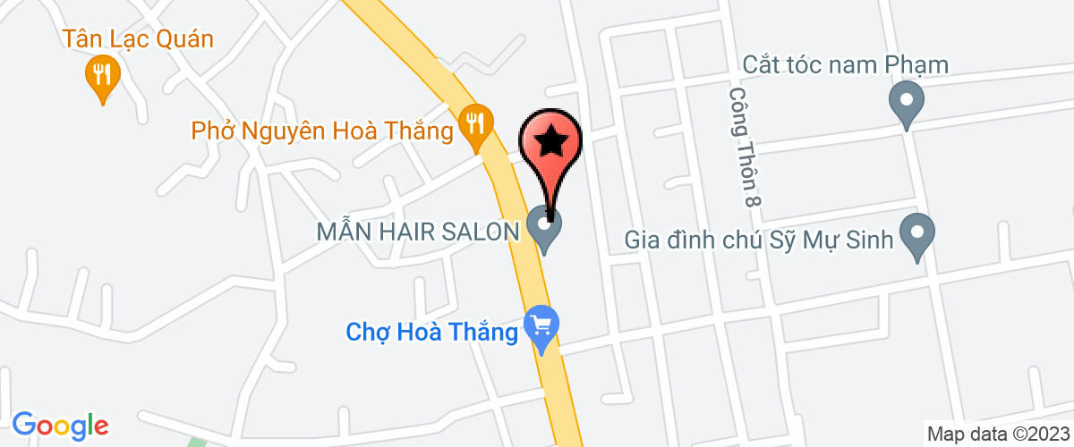 Bản đồ đến địa chỉ Công ty TNHH một thành viên Hồng Thắng