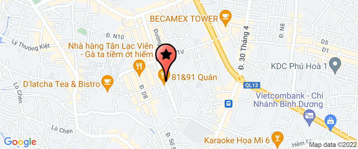 Bản đồ đến địa chỉ Công Ty TNHH Một Thành Viên Thương Mại Dịch Vụ Pv Cuisine - Mixology