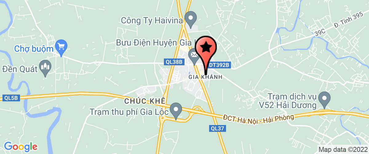 Bản đồ đến địa chỉ Công Ty TNHH Bùi Hà
