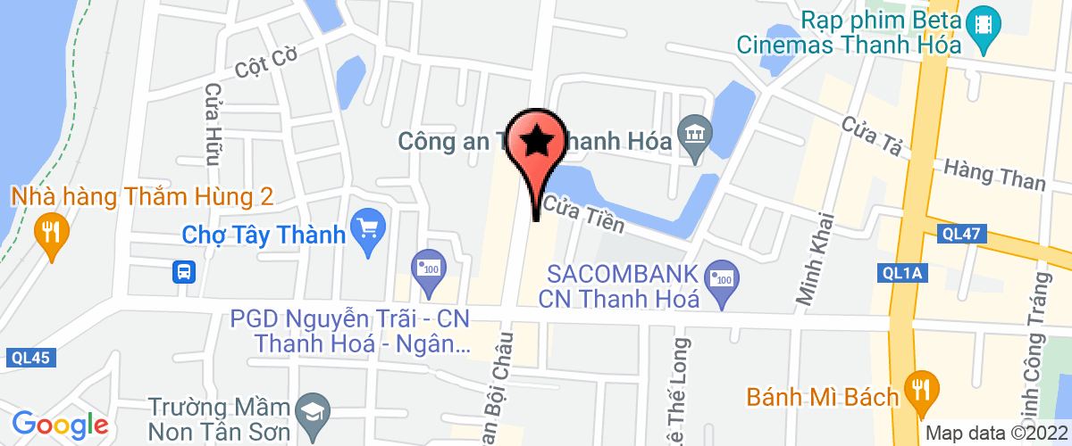 Bản đồ đến địa chỉ Công Ty Cổ Phần Phát Triển Giáo Dục Và Cộng Đồng Thanh Hóa