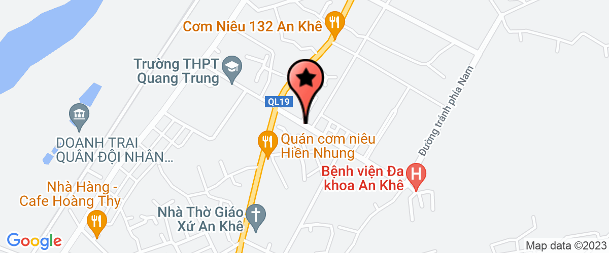 Bản đồ đến địa chỉ Xí Nghiệp Cơ Giới Nông Nghiệp An Khê - Chi Nhánh Công Ty Cổ Phần Đường Quảng Ngãi