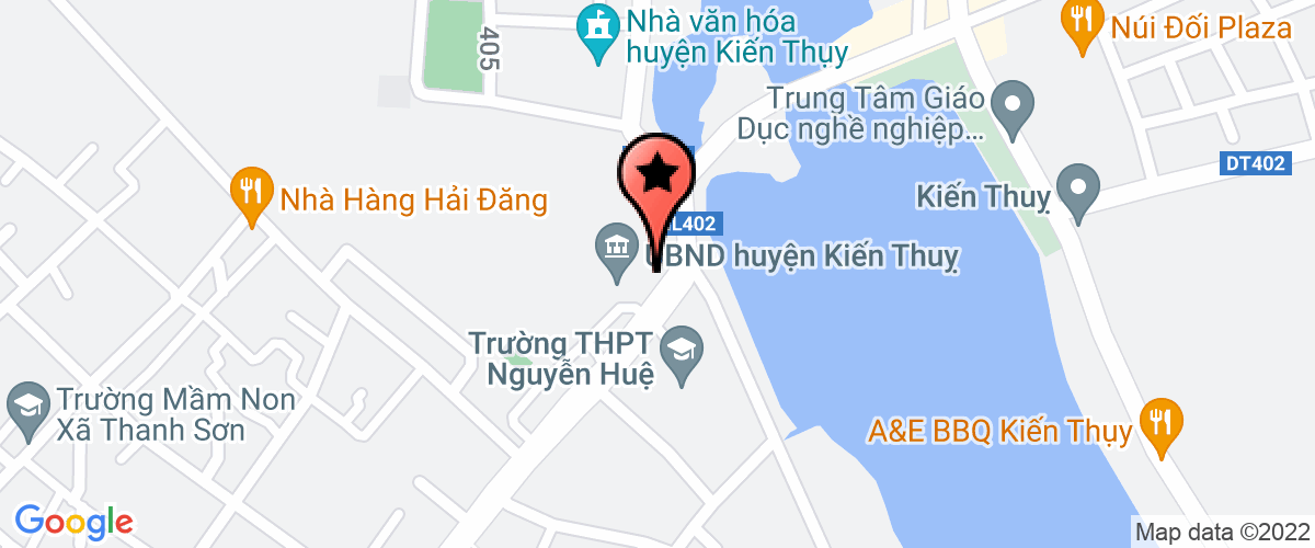 Bản đồ đến địa chỉ Phòng kinh tế và hạ tầng huyện Kiến Thụy