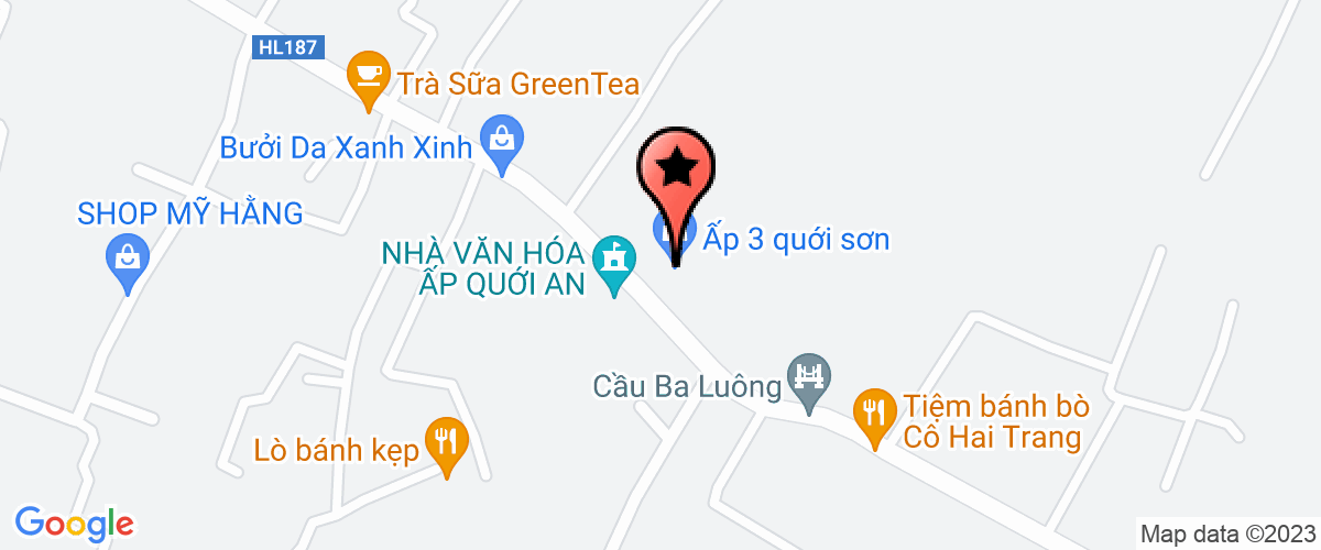 Bản đồ đến địa chỉ Chi Nhánh Công Ty TNHH Tư Vấn Thiết Kế & Xây Dựng Ngọc Thành - Trạm Xăng Dầu Số 1