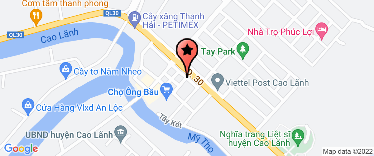 Bản đồ đến địa chỉ Công Ty Trách Nhiệm Hữu Hạn Mai Ngọc Tiến Phát