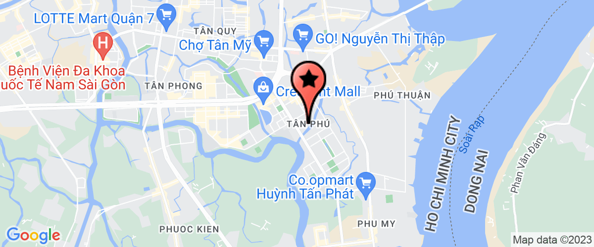 Bản đồ đến địa chỉ Chi Nhánh Công Ty TNHH Việt úc Tại Thành Phố Hồ Chí Minh