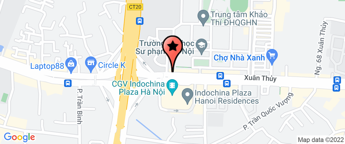 Bản đồ đến địa chỉ Công Ty Cổ Phần Công Nghệ 5Web Việt Nam