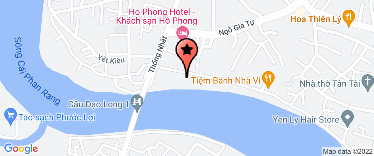 Bản đồ đến địa chỉ Công Ty TNHH Riverside Motel Ninh Thuận