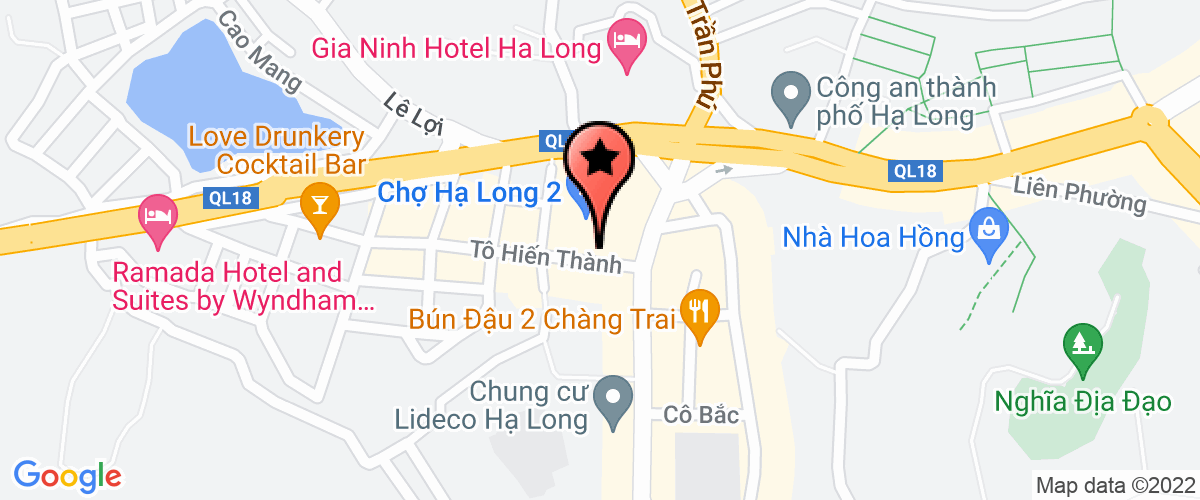 Bản đồ đến địa chỉ Công Ty Trách Nhiệm Hữu Hạn Một Thành Viên Thương Mại Biển Xanh