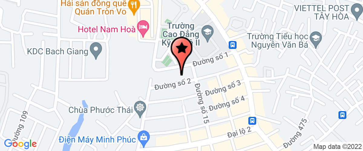 Bản đồ đến địa chỉ Công Ty Trách Nhiệm Hữu Hạn Đầu Tư Thương Mại Sản Xuất Tân Thành Phước
