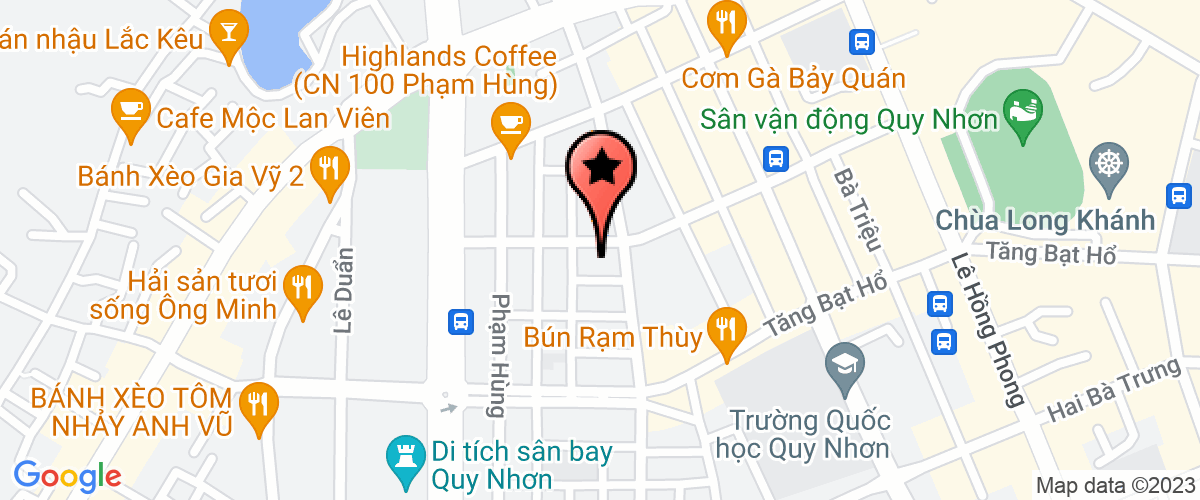 Bản đồ đến địa chỉ Văn Phòng Đại Diện Công Ty TNHH Một Thành Viên Xi Măng Vicem Hoàng Thạch Tại Miền Trung