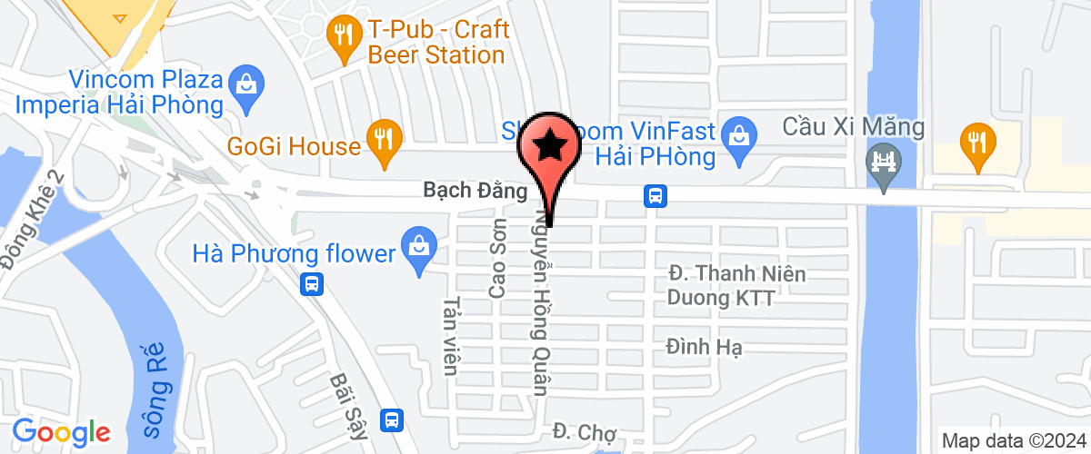 Bản đồ đến địa chỉ Công Ty Trách Nhiệm Hữu Hạn Thương Mại Lan Hưng Ngọc