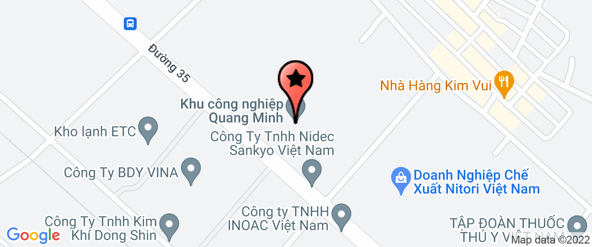 Bản đồ đến địa chỉ Công Ty Cổ Phần Cơ Kim Khí Đầu Tư Và Phát Triển Anh Mỹ