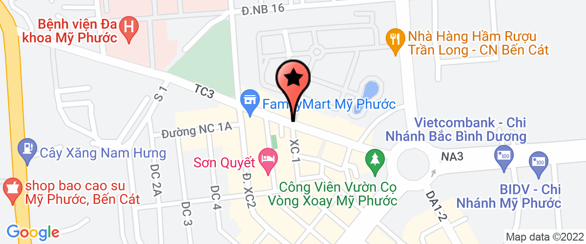 Bản đồ đến địa chỉ Công Ty TNHH Thương Mại Dịch Vụ Thiết Kế Và Quảng Cáo Song Nam