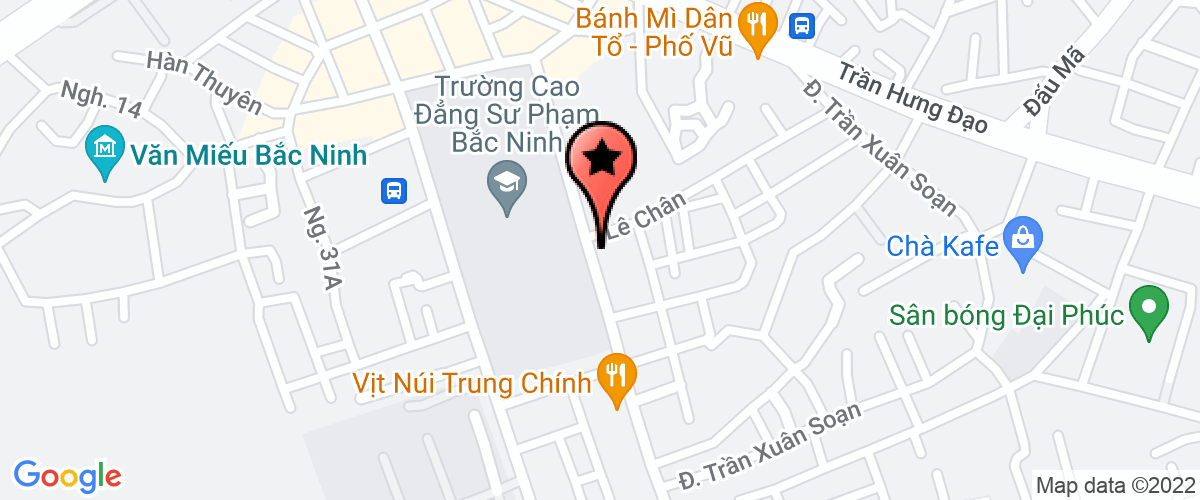 Bản đồ đến địa chỉ Công Ty TNHH Sd Chemical Vina